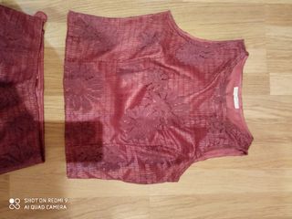 Conjunto falda y corpiño