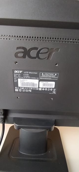 Monitor ordenador 