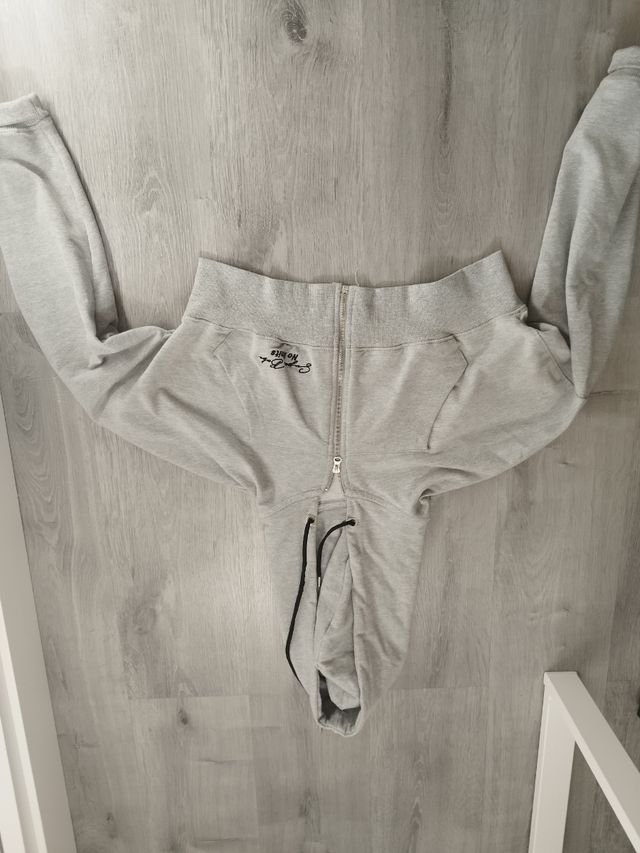 Sudadera corta mujer