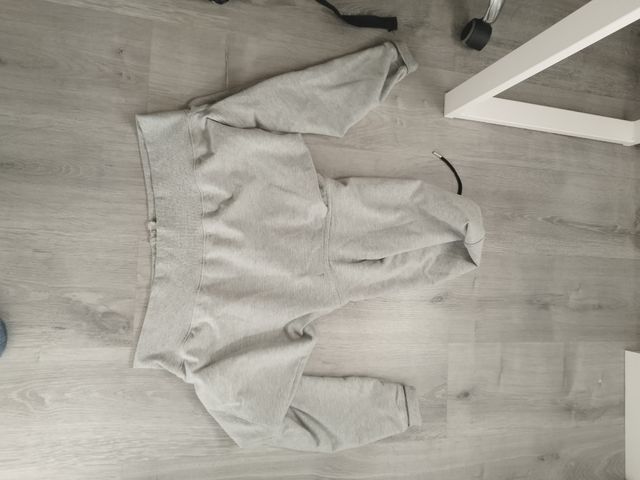 Sudadera corta mujer