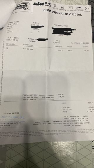 motocross conpeticion  ktm 65cc