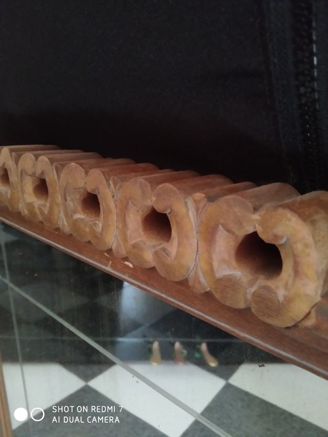 Espejo, Madera, Vintage.