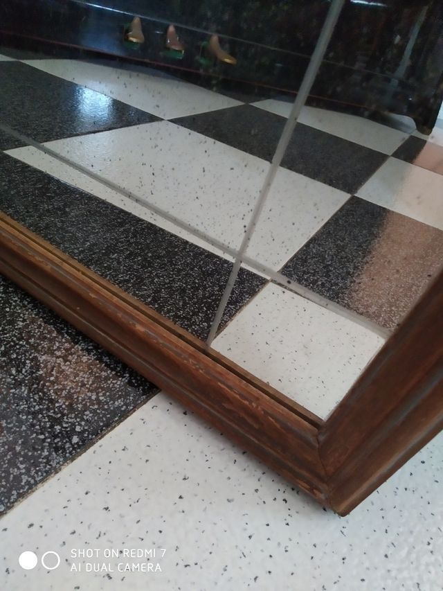 Espejo, Madera, Vintage.