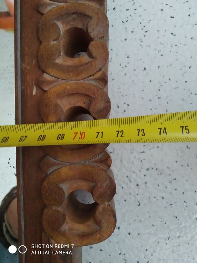 Espejo, Madera, Vintage.