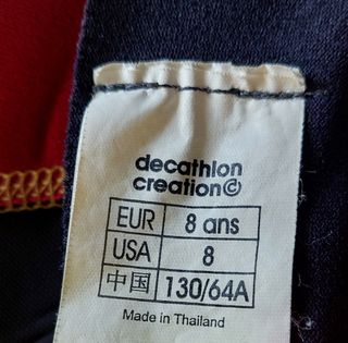 Traje corto neopreno buceo infantil.