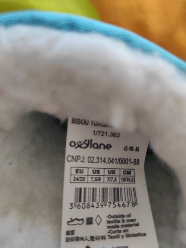 Botas nieve talla 24