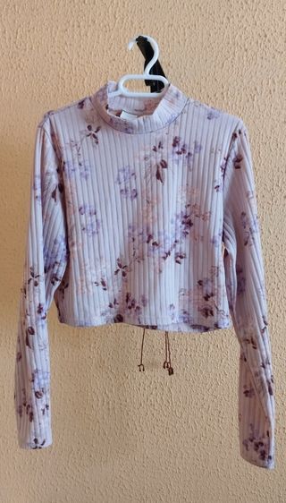 Top manga larga H&M Talla L 