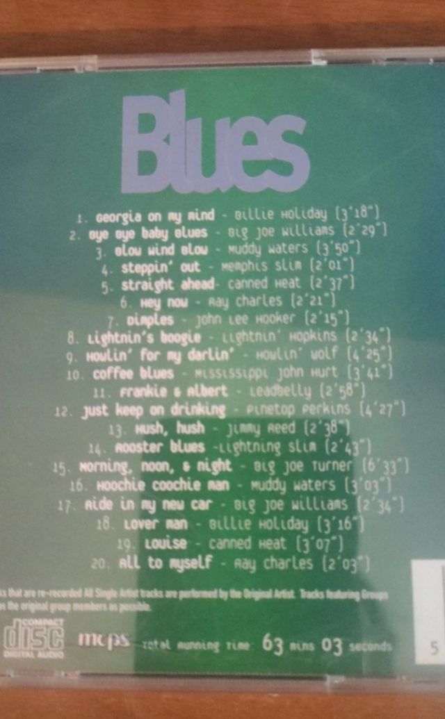 CD blues vari artisti