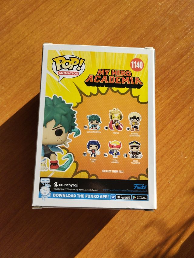 Funko pop 1140 Izuku Midoriya My Hero ac