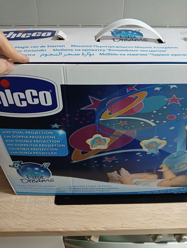 Carrusel música y luz chicco