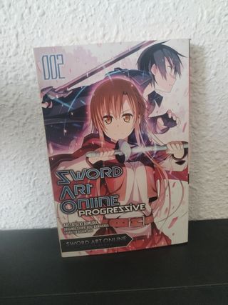Manga Sword Art Online Progressive V 1 y 2(inglés)