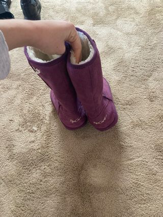 Botas tipo zapatilla lila talla 40 ripcurl
