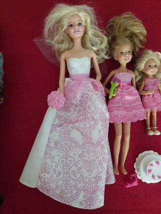 Conjunto Barbie boda
