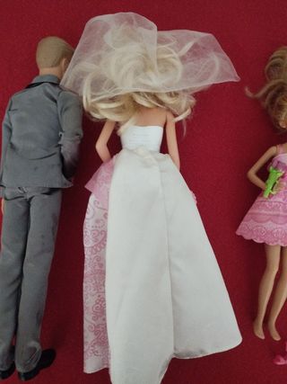 Conjunto Barbie boda