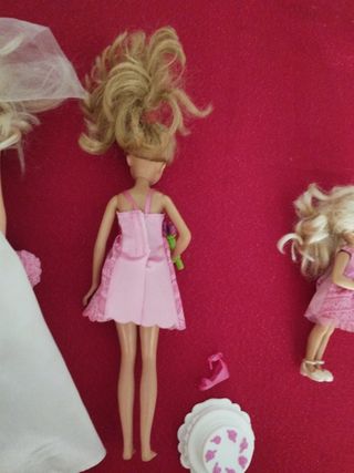 Conjunto Barbie boda
