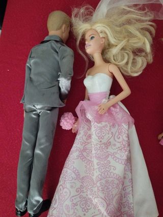 Conjunto Barbie boda