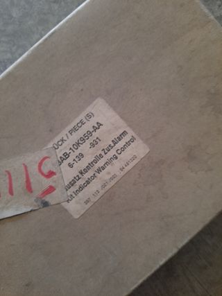 FORD ESCORT XR3I MK3 centralita