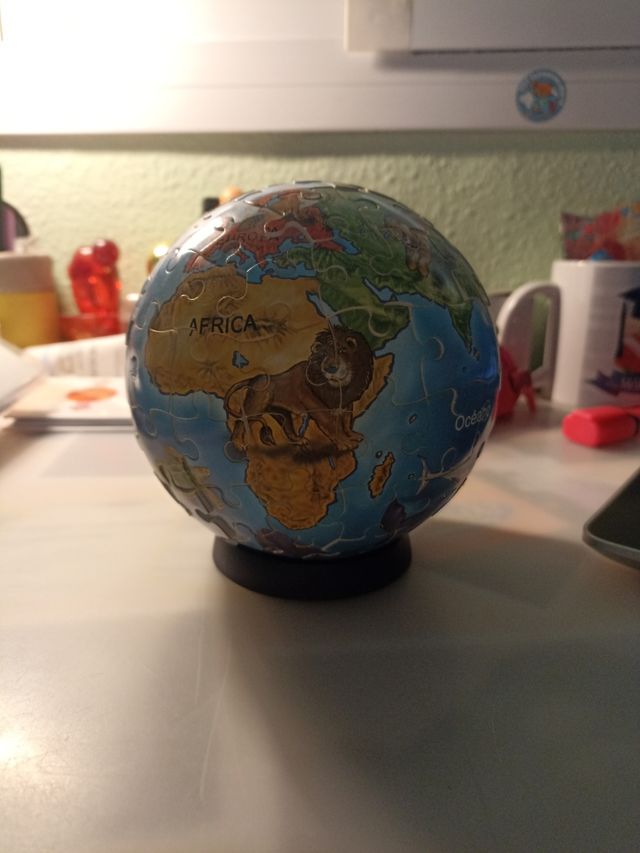 Puzzle bola del mundo