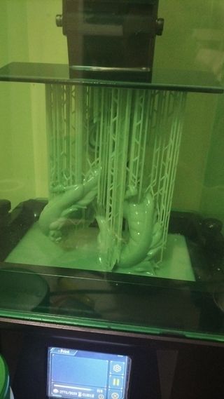 Figuras impresas en resina 3d