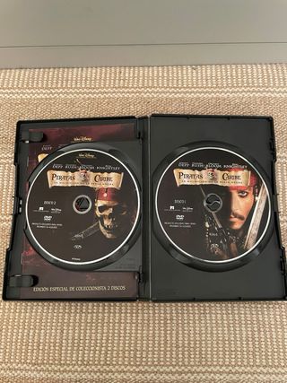 Trilogía piratas del Caribe DVD