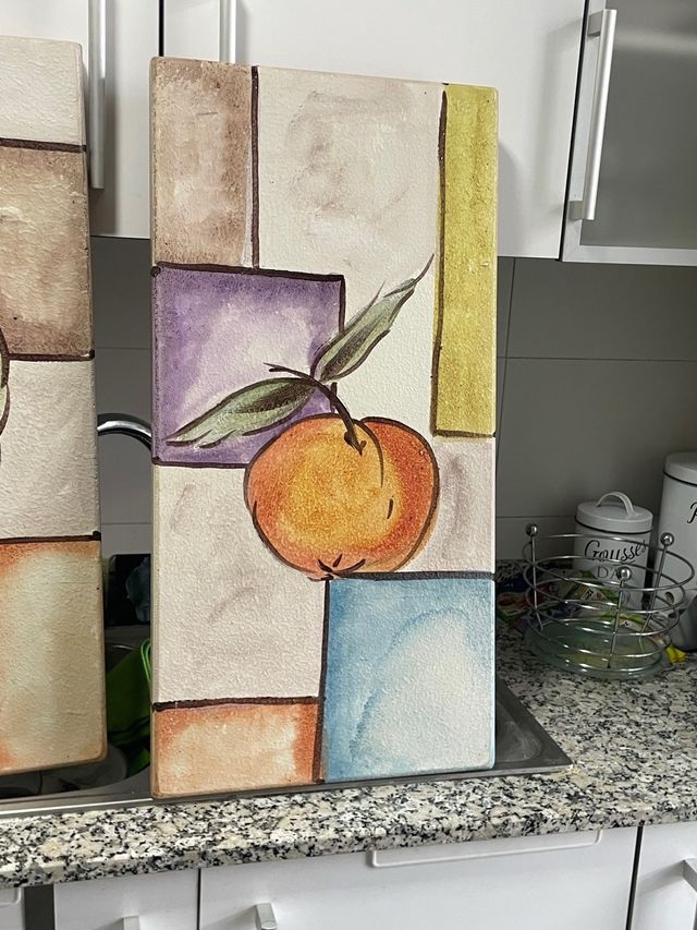 3 Cuadros  a juego .