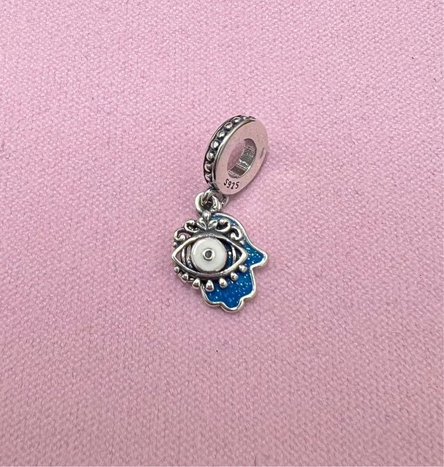 Charm Mano de Fátima y Ojo Turco
