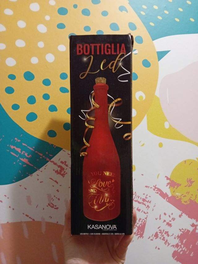 Bottiglia LED decorativa Kasanova