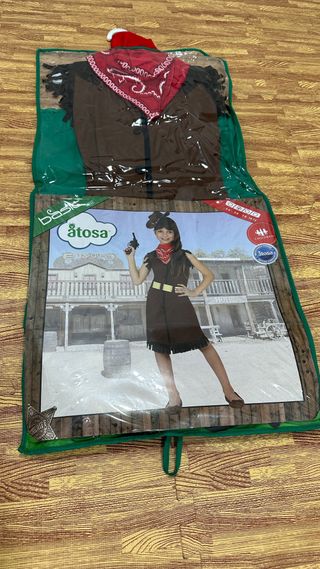 disfraz india vaquera