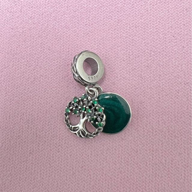 Charm Árbol de la vida verde