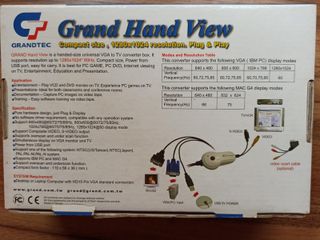 «Nuovo» * Connettore da computer a TV