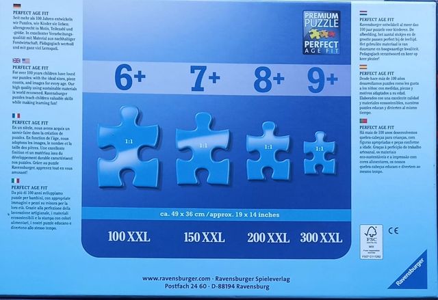 Puzzle Spiderman 200 piezas +8 años