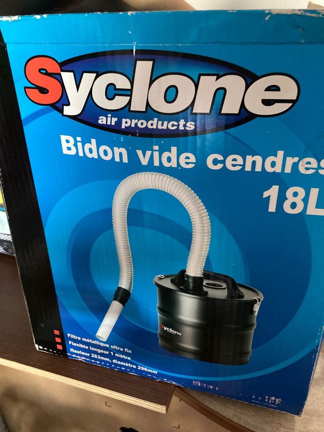 depósito de aspirador cenizas chimenea