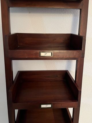 estantería escalera banak