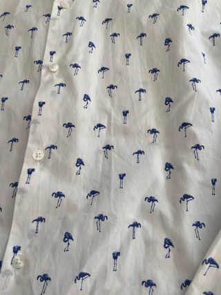 CAMISA FLAMENCOS SLIM FIT TALLA XL