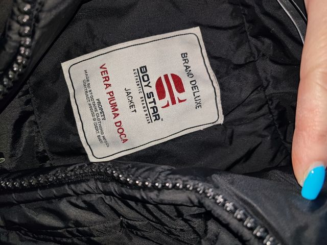 Giubbotto in piuma d'oca