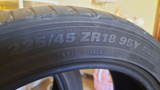 Neumáticos Kumho/Continental 225 45 18 Y Ecsa 71