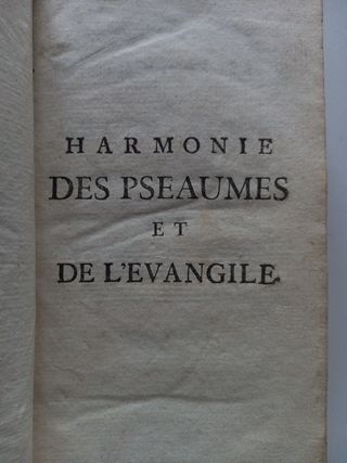 Harmonie des pseaumes