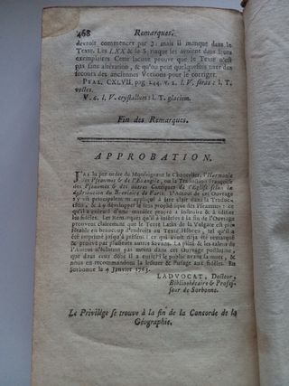 Harmonie des pseaumes