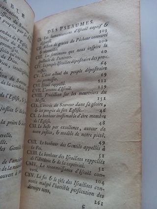 Harmonie des pseaumes