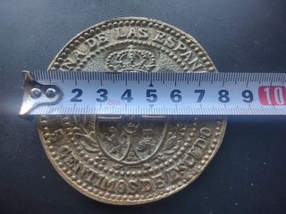 🪙 Medalla de gran porte: 5 céntimos de escudo💰
