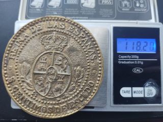 🪙 Medalla de gran porte: 5 céntimos de escudo💰