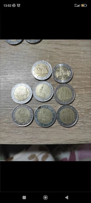 Monedas 2 euros