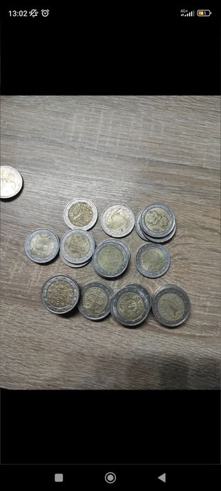 Monedas 2 euros