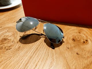 Gafas Ray-Ban aviator efecto espejo
