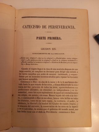 Catecismo de perseverancia