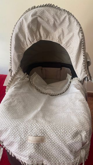 Vestidura capazo bebé Mariló