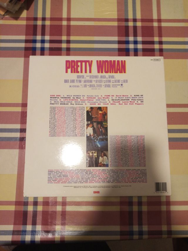 Vinilo banda Sonora de pretty woman