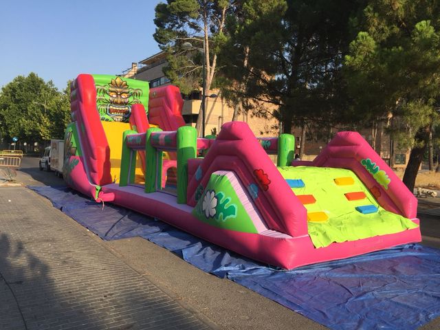ALQUILER TOBOGANES HINCHABLES
