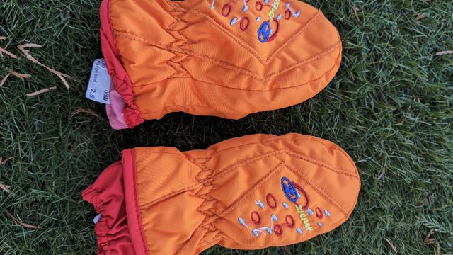 Guantes nieve T. 2 años