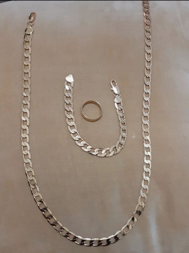 Cadenas doradas - 8 piezas